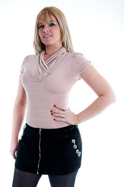 Blusa com detale na gola